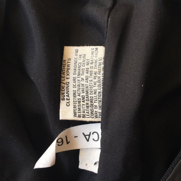 SOLD Laurence Toy genuine leather pencil skirt - Picture 9 of 11